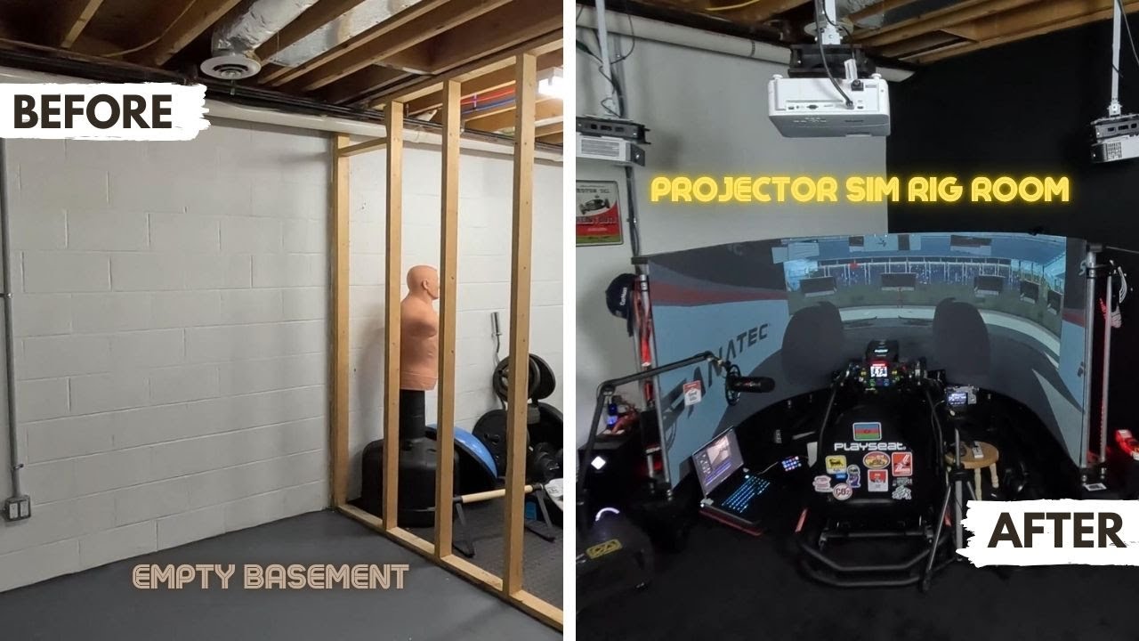 Building triple Projector Sim Rig