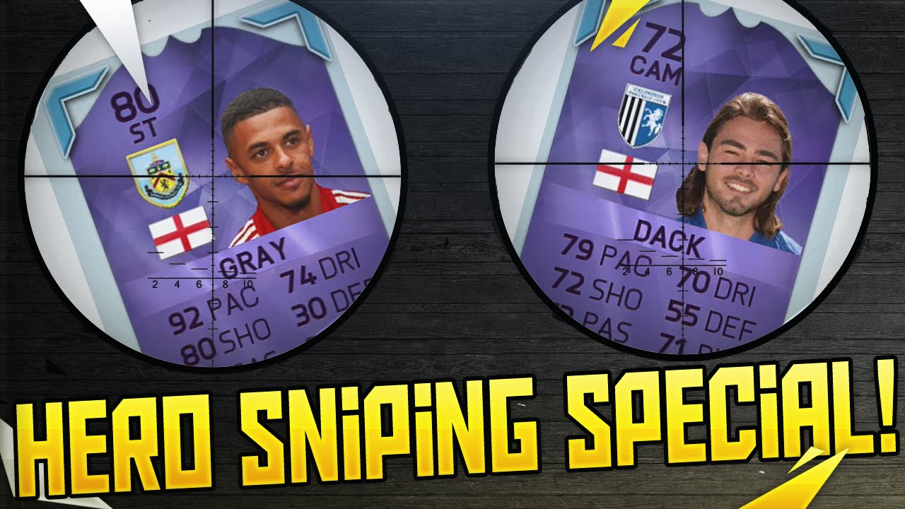 AMAZING HERO CARD SNIPES! LIVE SNIPING REACTIONS - FIFA 16 ULTIMATE TEAM TRADING