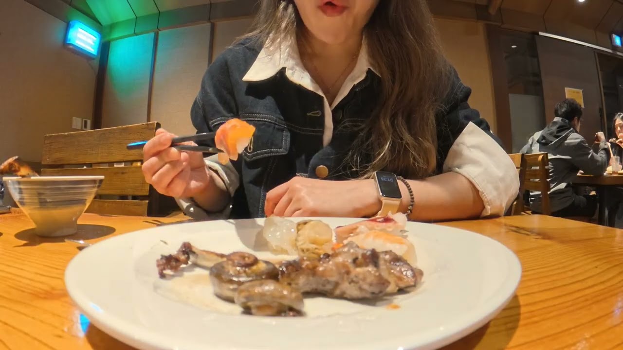 [쑥초월드vlog] 대구 수성못 맛집 바르미 스시 뷔페 두산점 점심 먹방