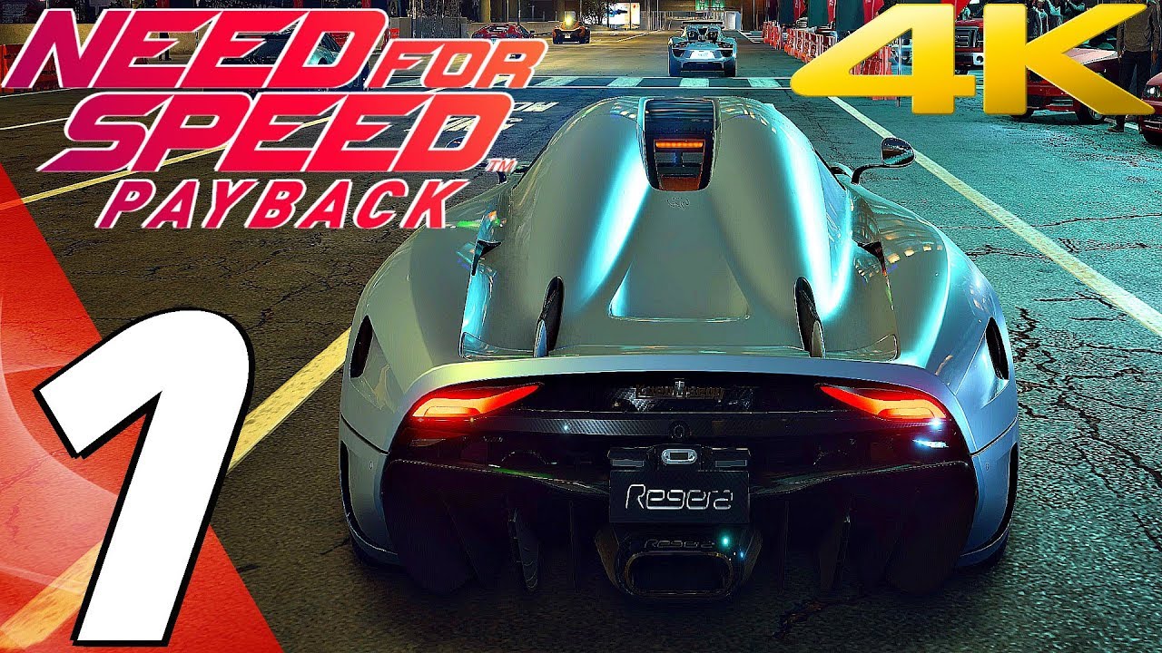 Need For Speed ​​Payback — Прохождение игры, часть 1 — Пролог [4K 60FPS ULTRA]