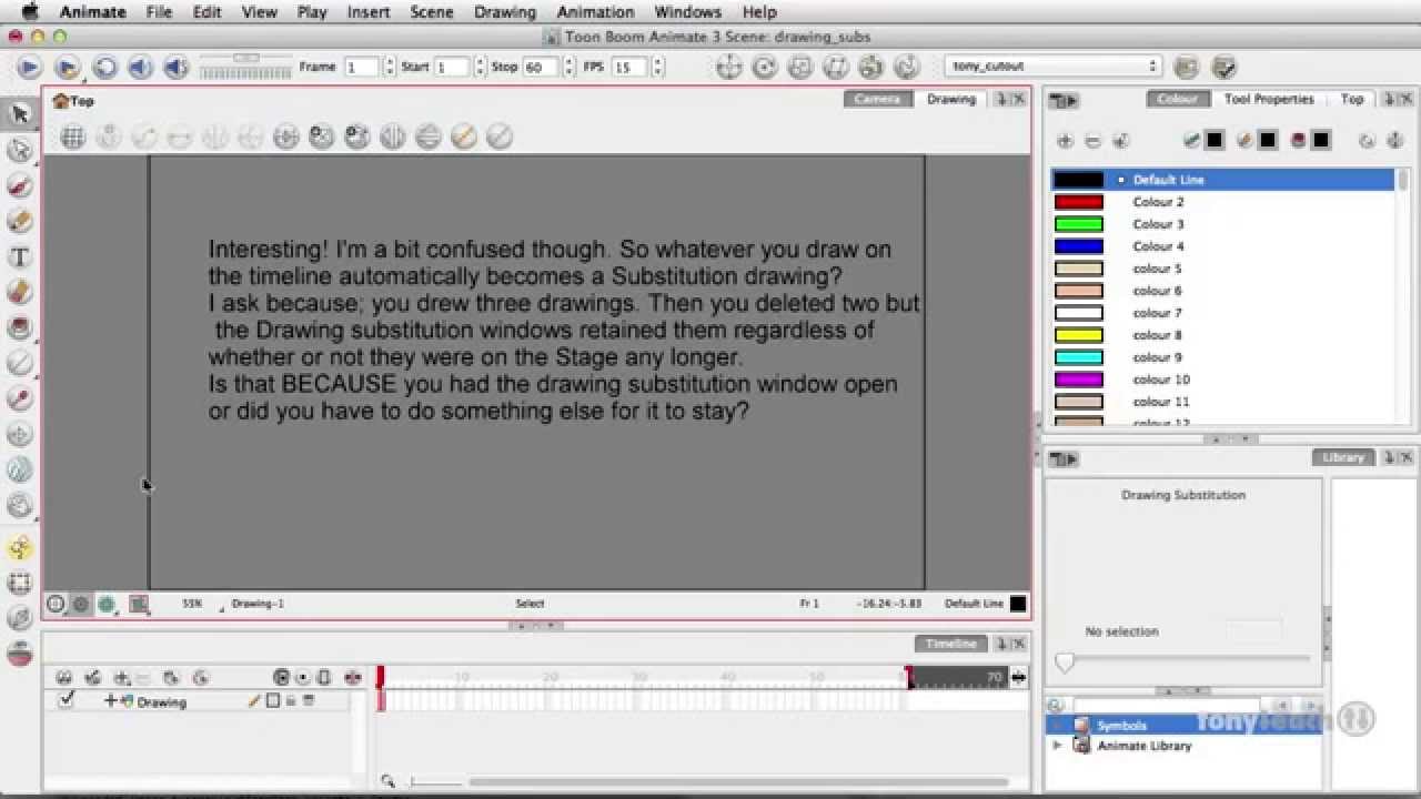 A question about Toon Boom Drawing Substitutions