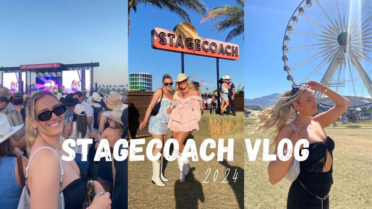 STAGECOACH 2024 VLOG - Scottish girls trip!!!!