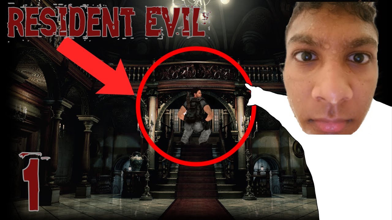 PLAYING MY FIRST EVER HORROR GAME - Resident Evil 1 (Part 1)