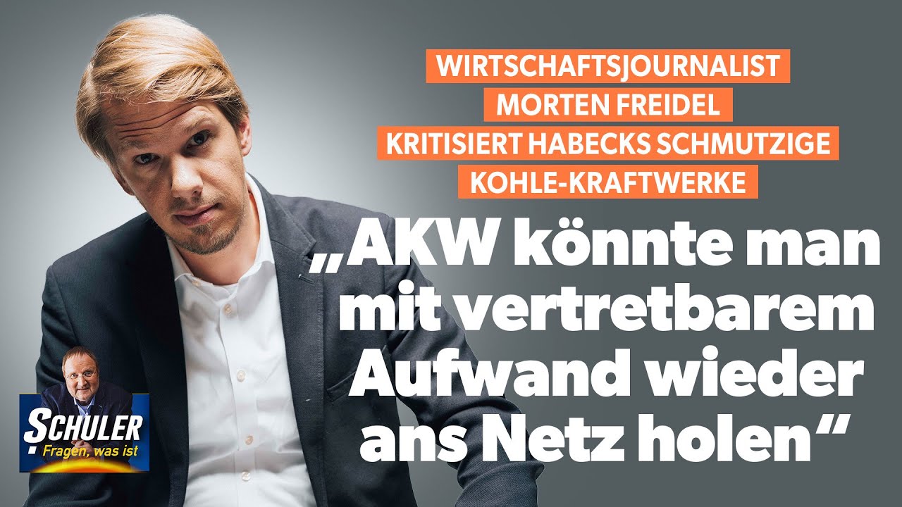 NZZ-Journalist Morten Freidel: &bdquo;Energiewende wird am Ende teuer&ldquo;