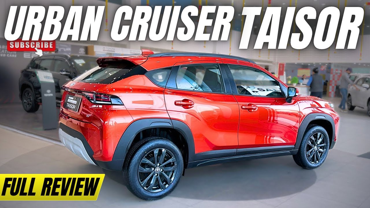 Why? Toyota Urban Cruiser Taisor S plus petrol MT better Then Maruti Fronx Review