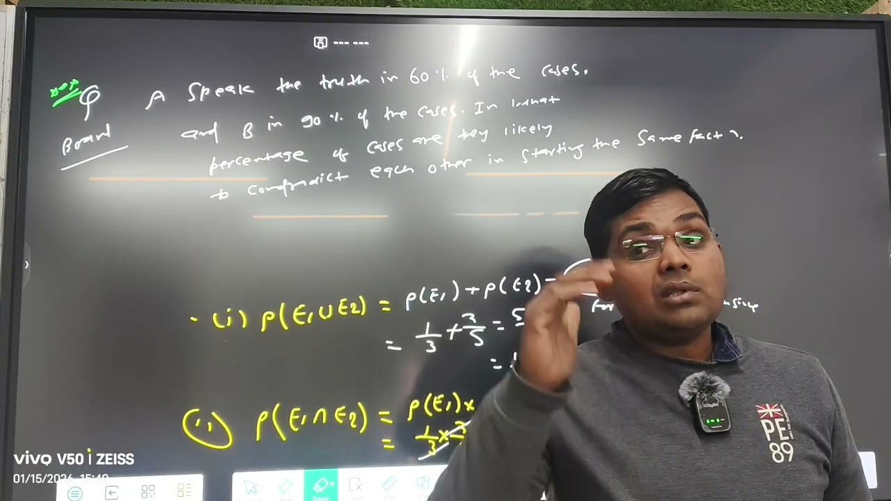 Problems based on Muliplication Theorem,probability class 12 