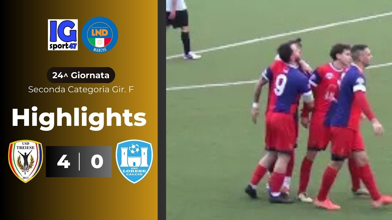 Treiese-Lorese 4-0 (Seconda categoria girone F)