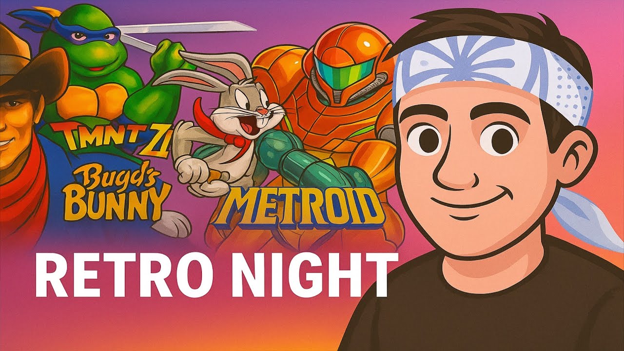 Sunset Riders, TMNT II, Bugs Bunny Birthday Blowout & Metroid &ndash; Retro Night Stream!