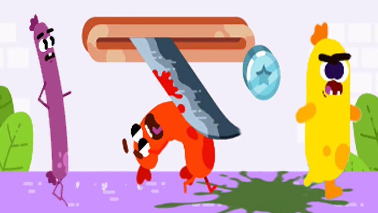 WHO DIE - FAT VS SKINNY - RUN SAUSAGE RUN