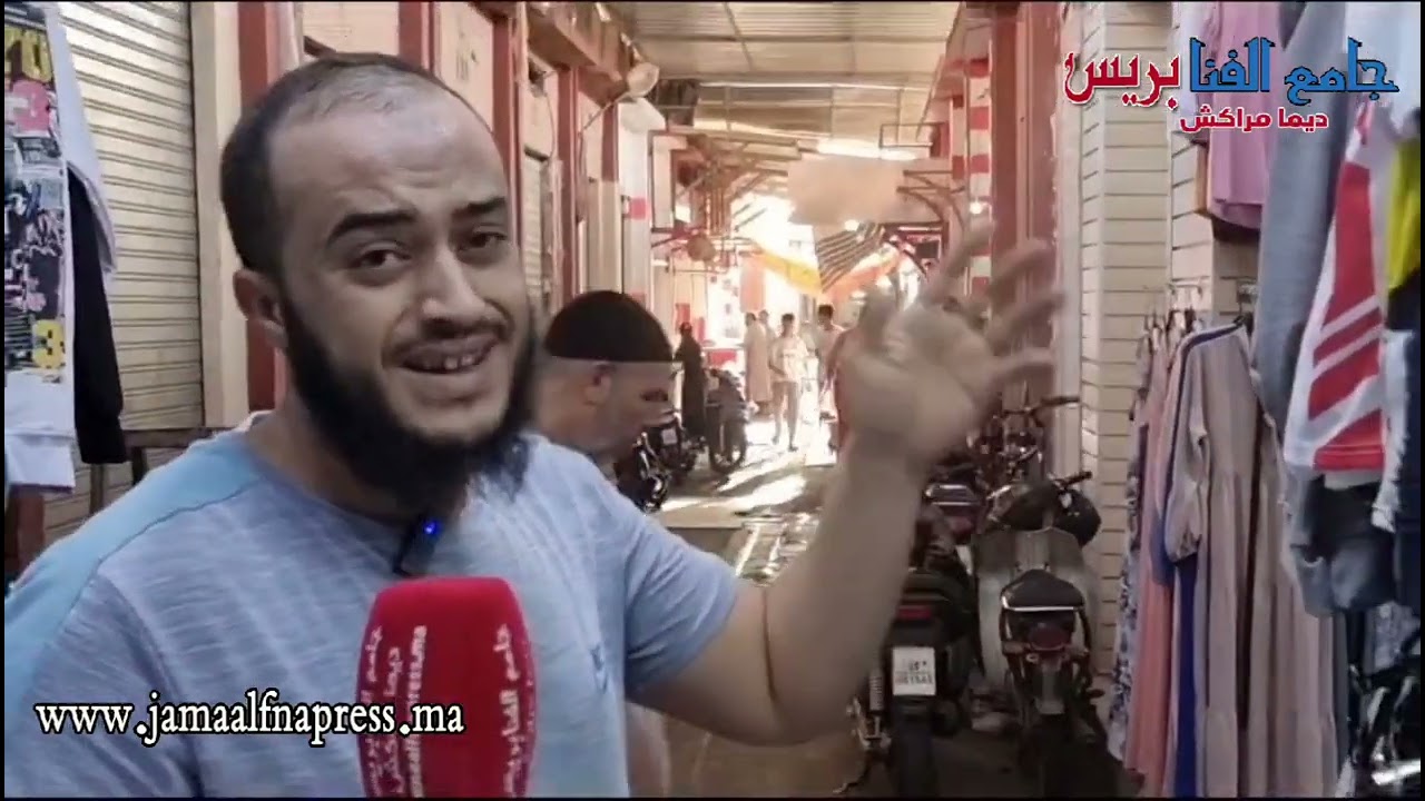 تجار سوق برج الزيتون ( الامام مسلم) بالمحاميد  يطالبون السلطات  التدخل ضد الفراشة بجنبات السوق