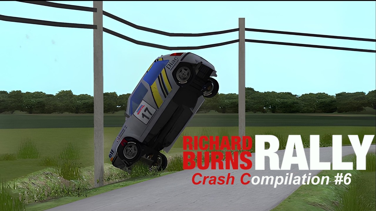 Richard Burns Rally Crash Compilation #6 (RBR RSF)
