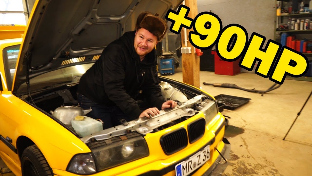 BMW e36 Coupe | von 316i zum 325i | Motor Swap