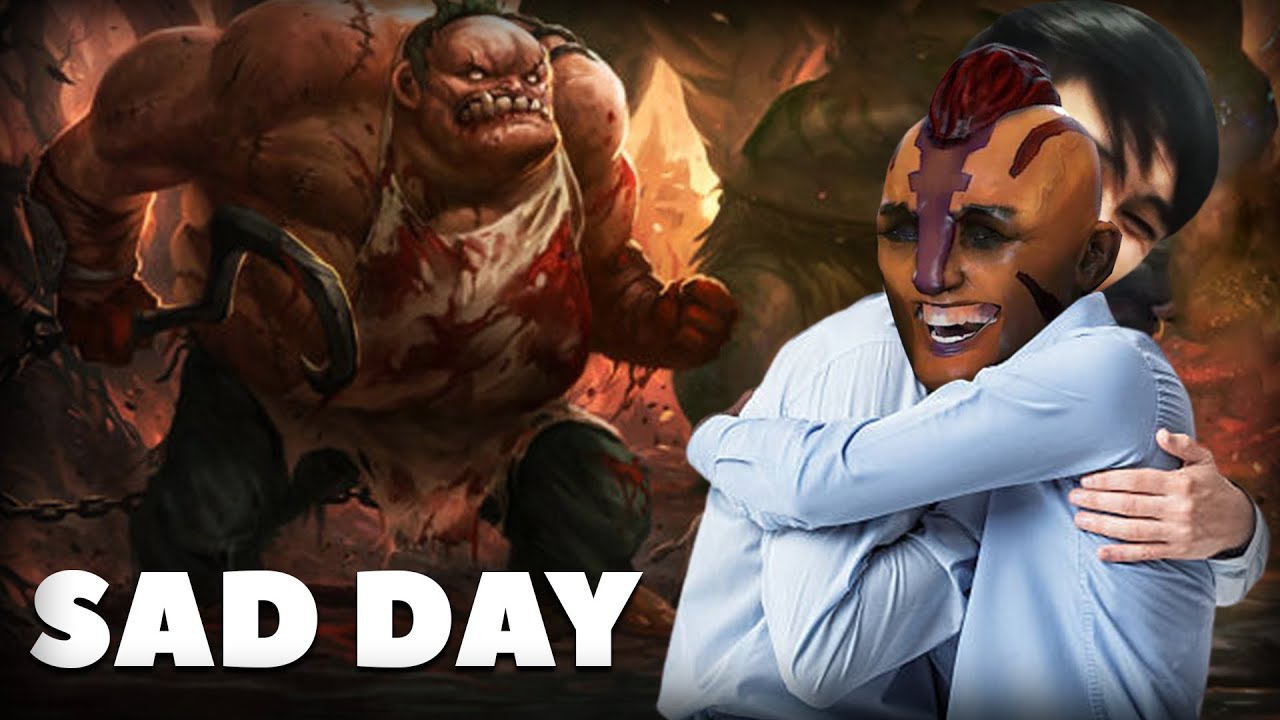 SAD DAY FOR AM AND PUDGE (SingSing Dota 2 Highlights 