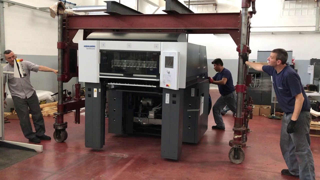 La llegada de nuestra Heidelberg Speedmaster CX 75