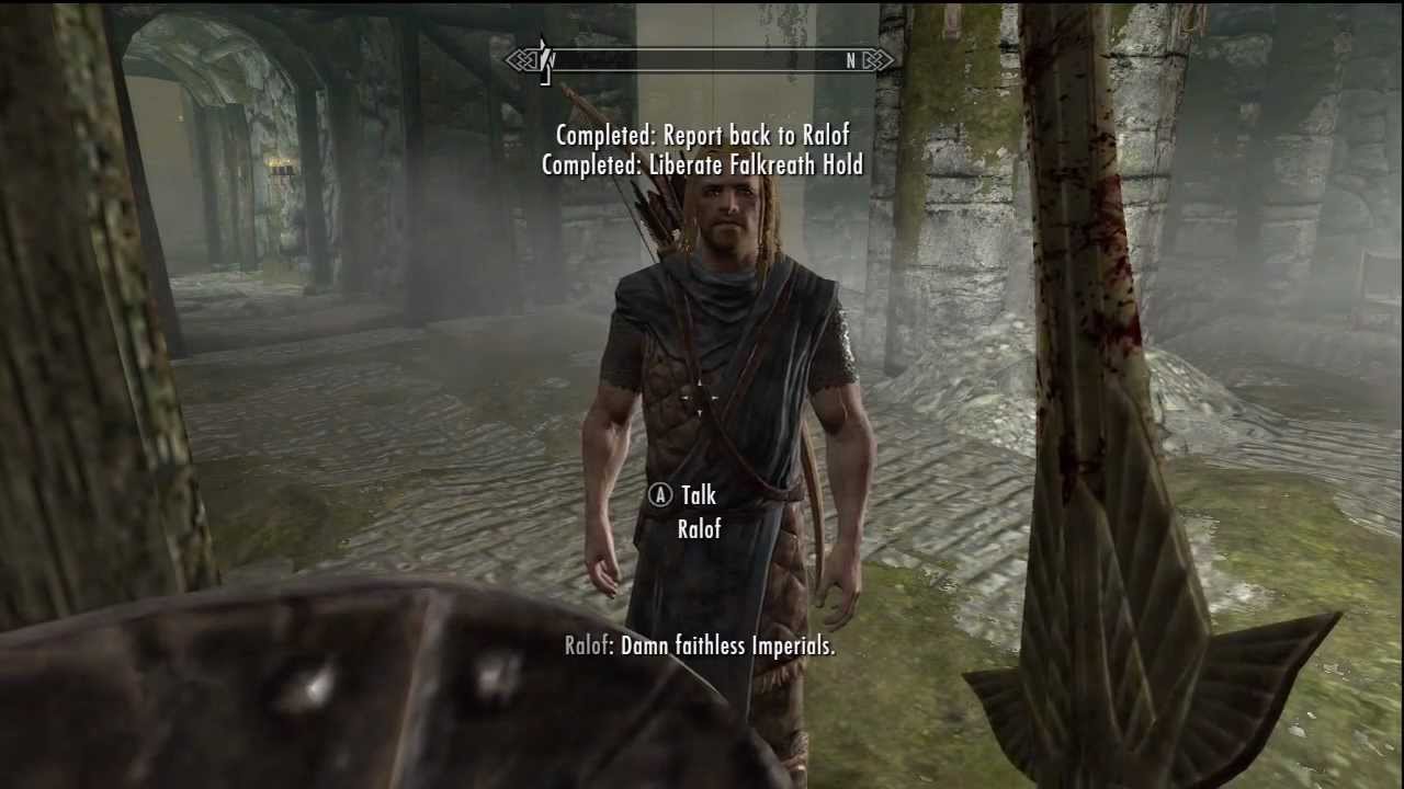 Братья Бури в Skyrim — Битва за Вайтран и спасение из форта Нойград — Прохождение