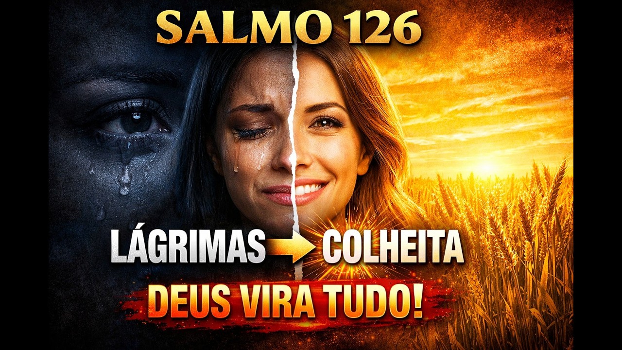 😢➡️😃 SALMO 126 ORAÇÃO | Das Lágrimas à Colheita - DEUS VIRA TUDO! 🔥🙌