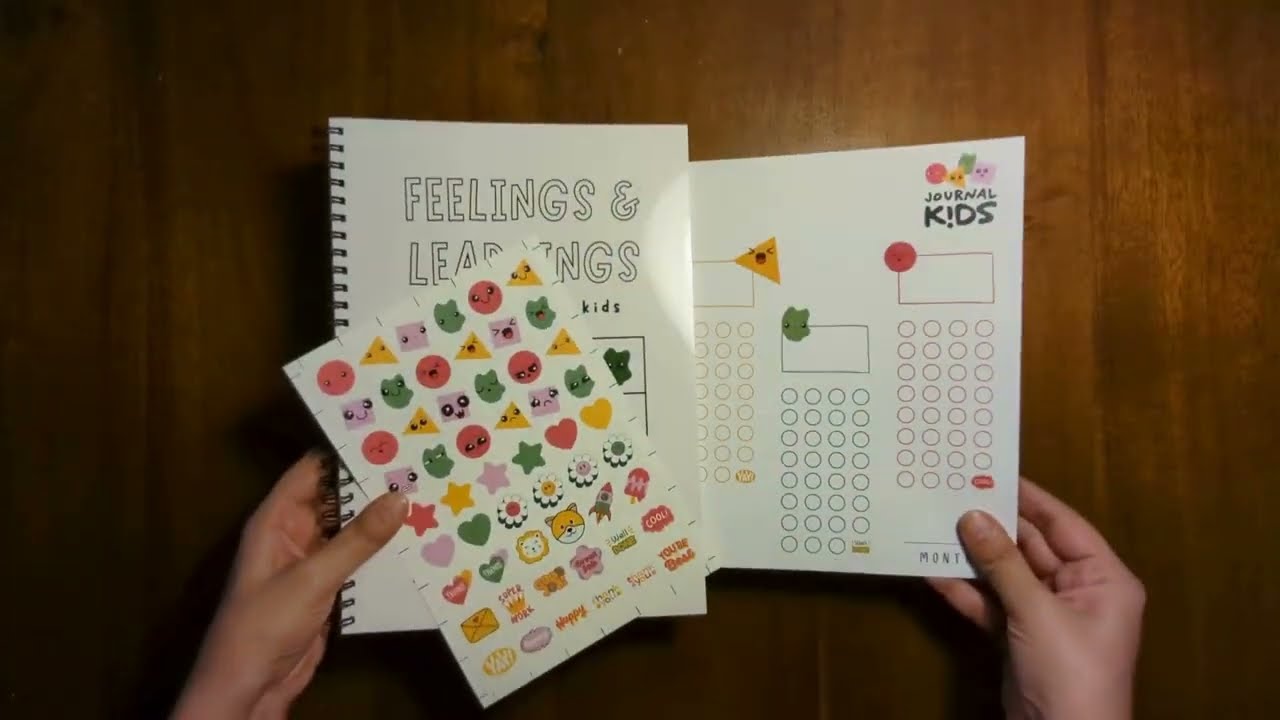 Unboxing the Feelings & Learnings Journaling Kit for Kids | Journal Person