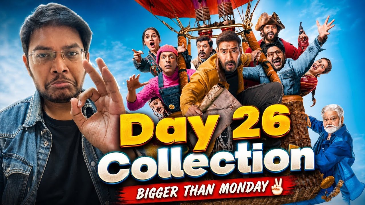 DHAMAAL 4 DAY 26 COLLECTION | BOX OFFICE PREDICTION | ADVANCE BOOKING REPORT DAY 26 | AJAY DEVGN 😍