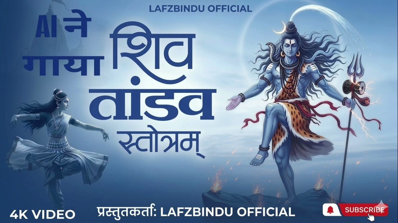 Ai ने गया शिव तांडव स्तोत्रम 🔱 | Most Powerful Shiva Chant | Presented by LafzBindu