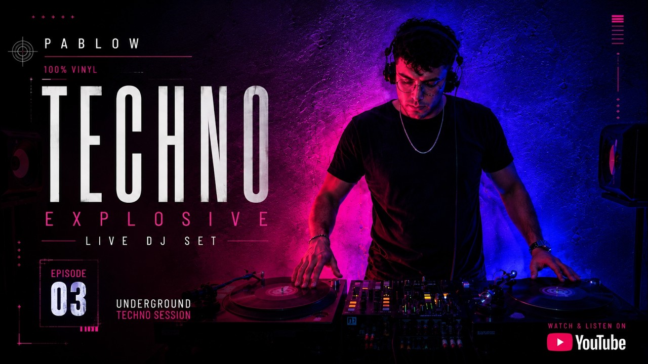 Techno Explosive Live DJ Set | Underground Techno Session
