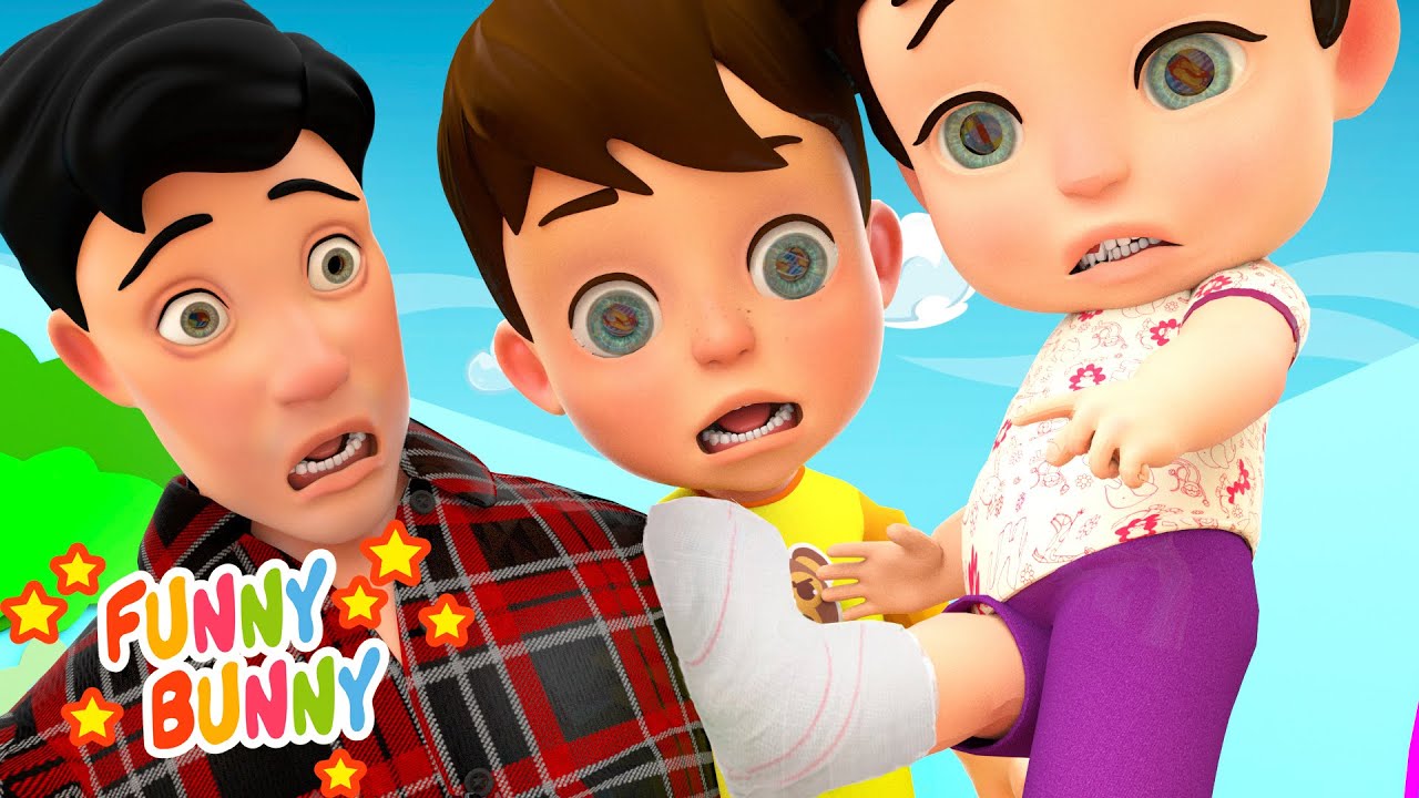 The Boo Boo Song | Funny Bunny Nursery Rhymes & Kids Songs Animation