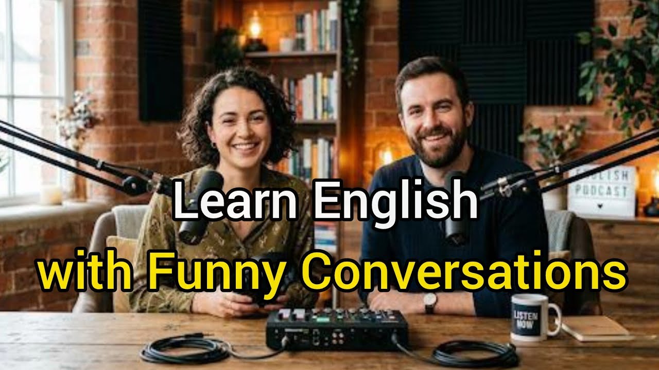Learn English with Funny Conversations 😂 | Sara & Tom Podcast