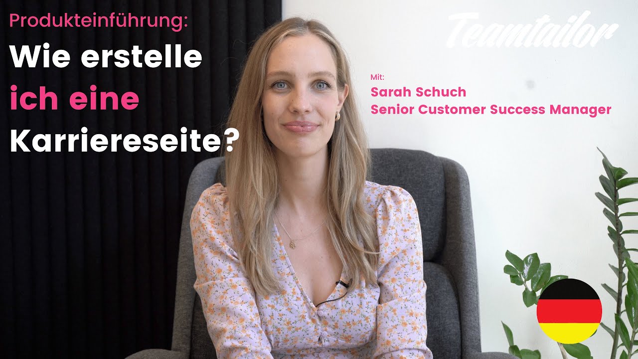 🇩🇪 Wie erstelle ich eine Karriereseite?
