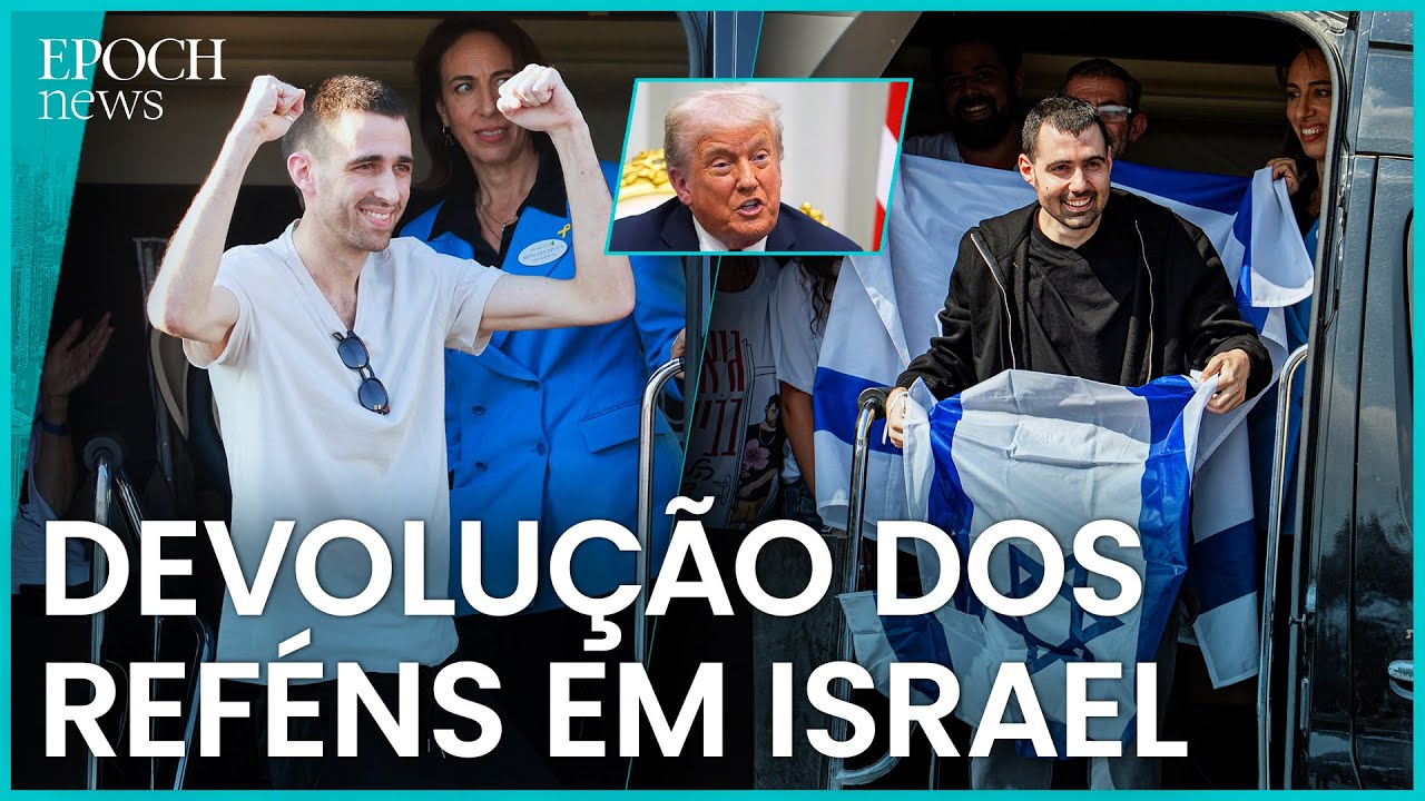 &Uacute;ltimos ref&eacute;ns s&atilde;o libertados pelo Hamas em acordo hist&oacute;rico de paz