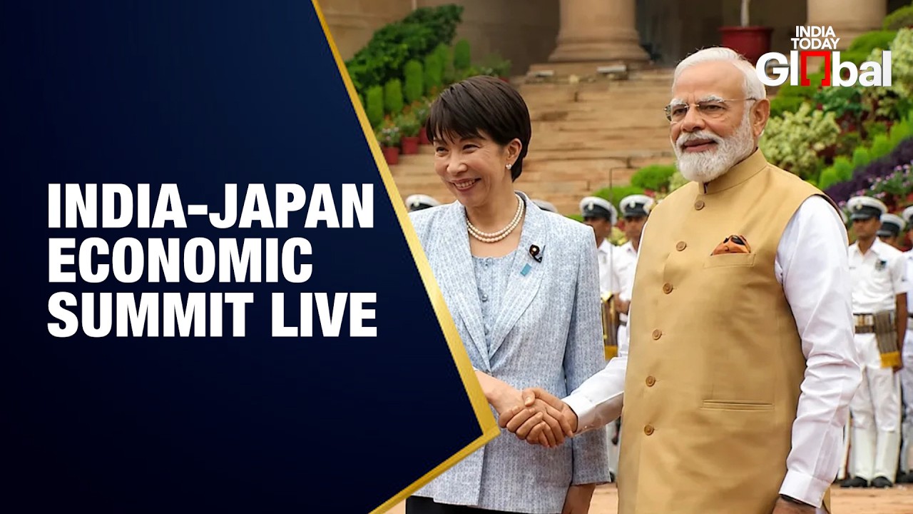 LIVE: PM Modi & Japanese PM Sanae Takaichi Attend India-Japan Joint Economic Forum