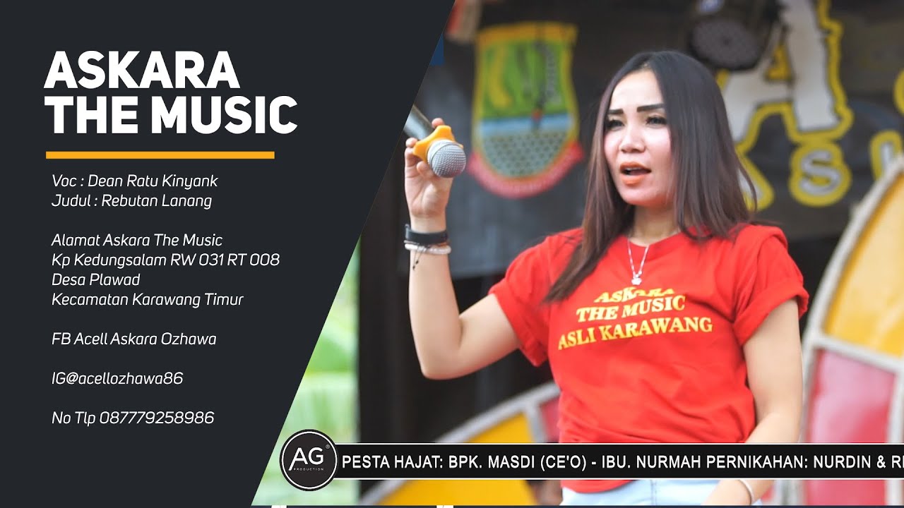 REBUTAN LANANG - DEAN RATU KINYANK | ASKARA LIVE KARAWANG