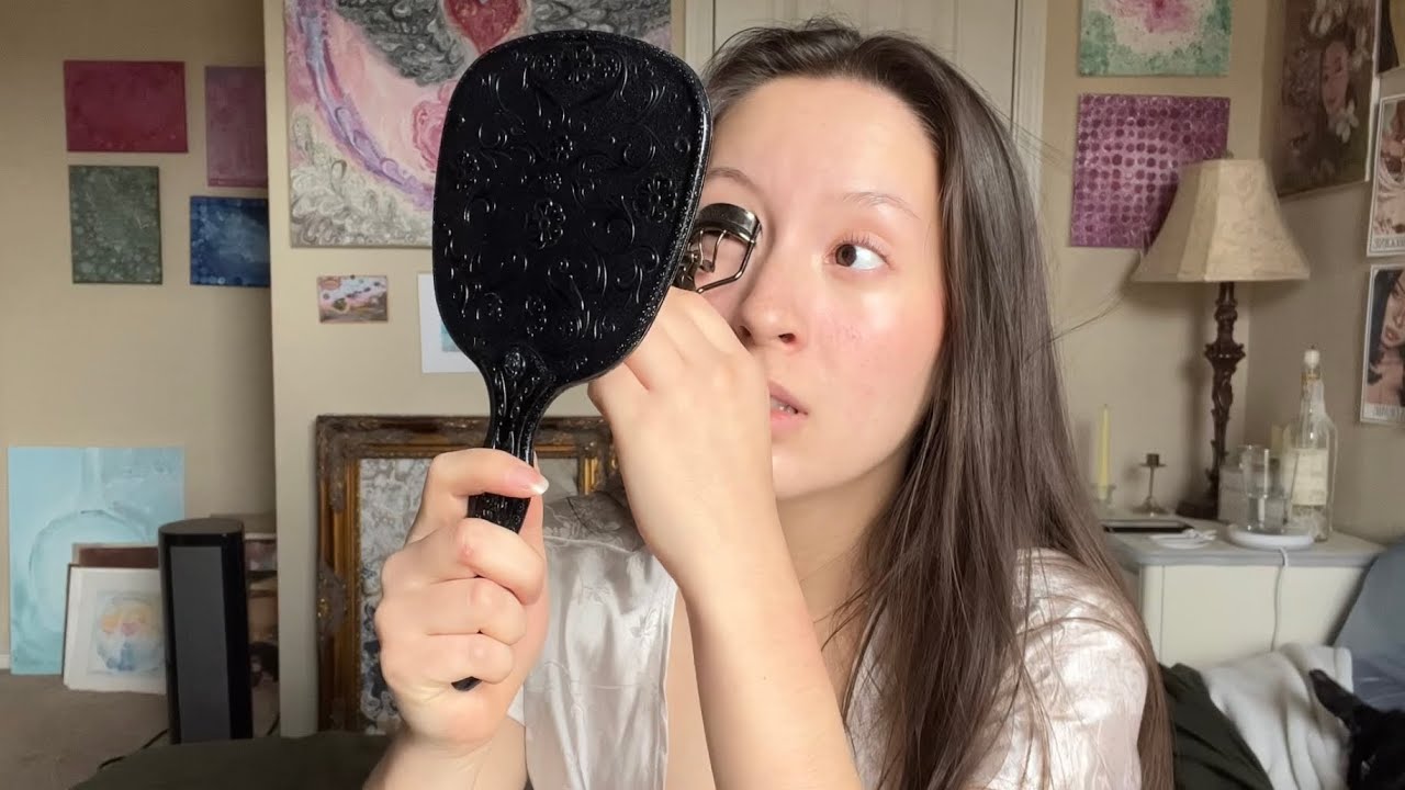 a realistic makeup routine
