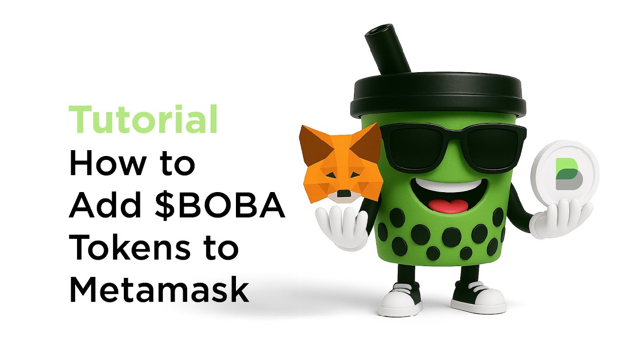 Tutorial  - Add $BOBA token to Metamask