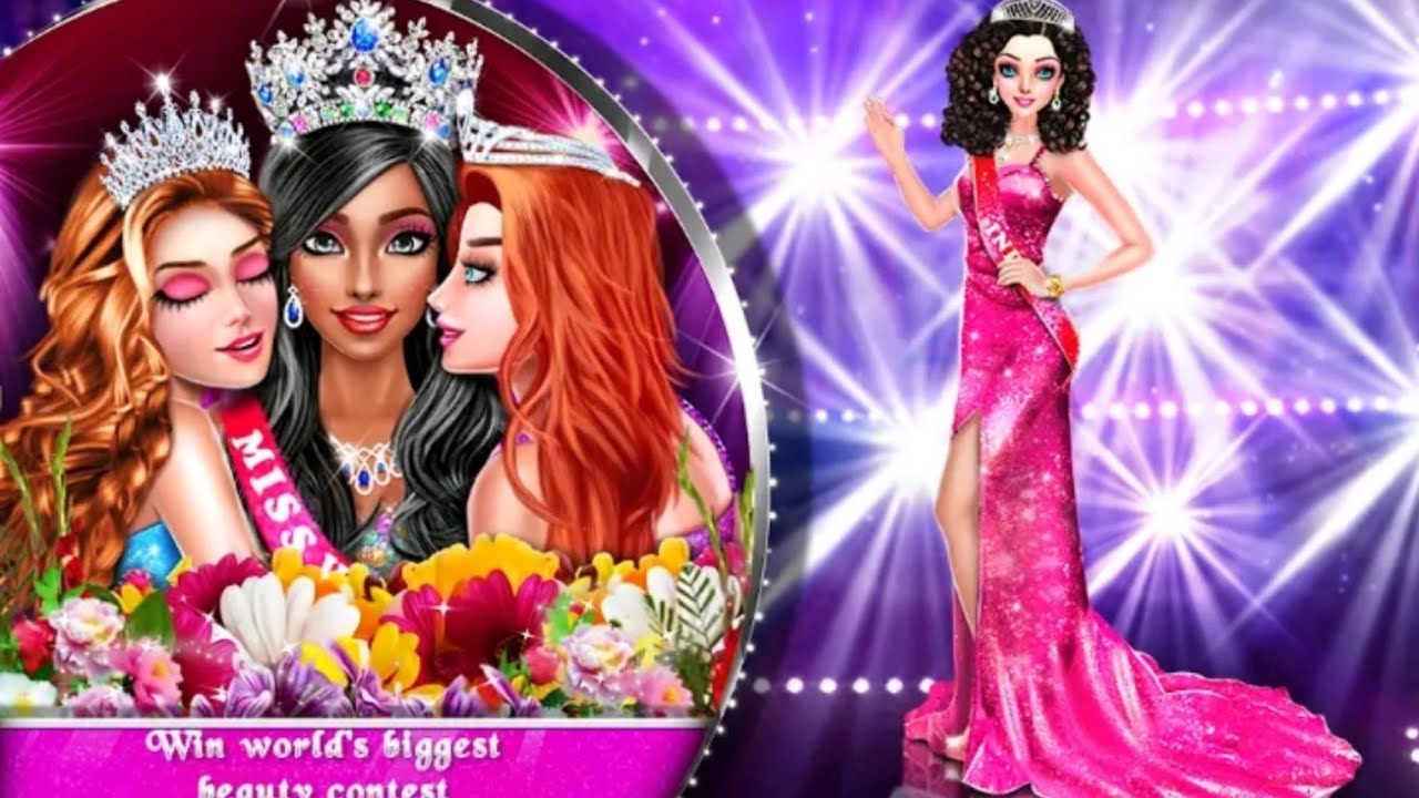 Girl Games - Live Miss World Beauty Pageant Girls Game