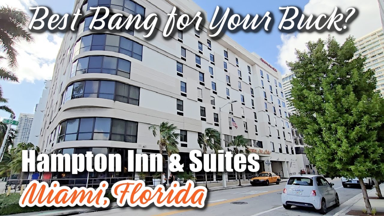 Hampton Inn & Suites Miami Wynwood Design District 🏨 | Full Room & Hotel Tour