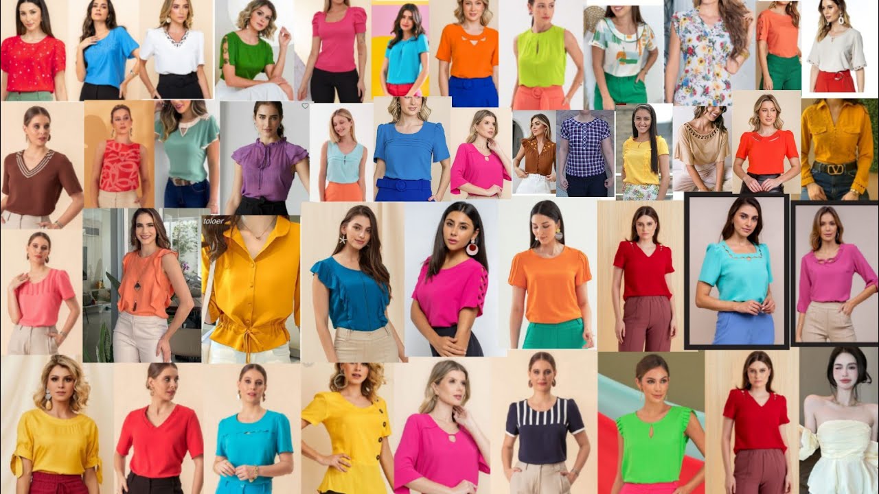 350+BLUSAS DE MODA 2024 | BLUSAS DE MODA PARA MUJER