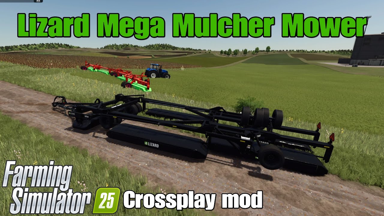Lizard Mega Mulcher Mower / FS25 crossplay mod