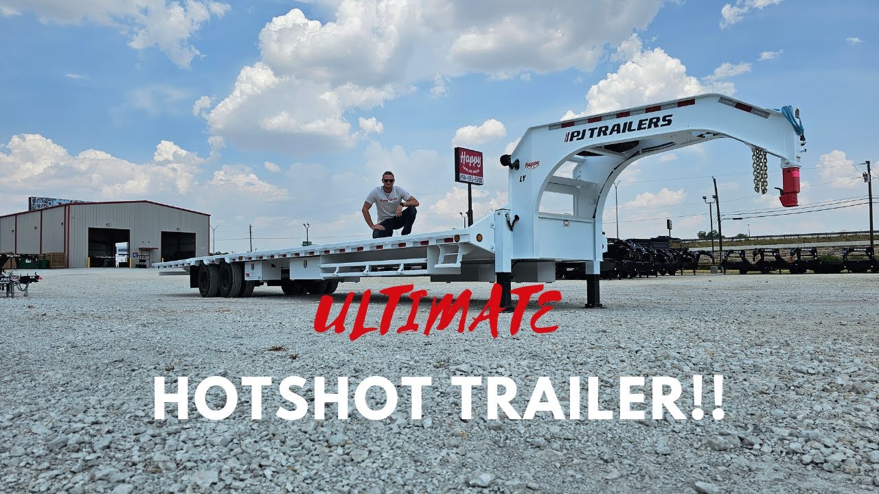 2024 PJ Trailers LY Hydraulic Dovetail Walk-around!