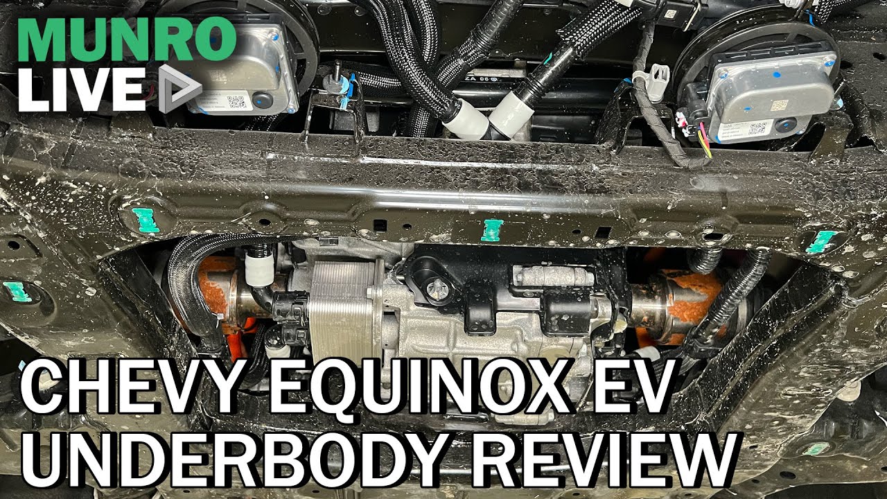 Chevy Equinox EV Underbody Review: Chassis, Suspension, Body Structure & SORB Analysis