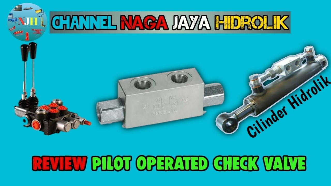 Control Valve Cilinder Hidrolik | Prinsip Kerja Peralatan Hidrolik