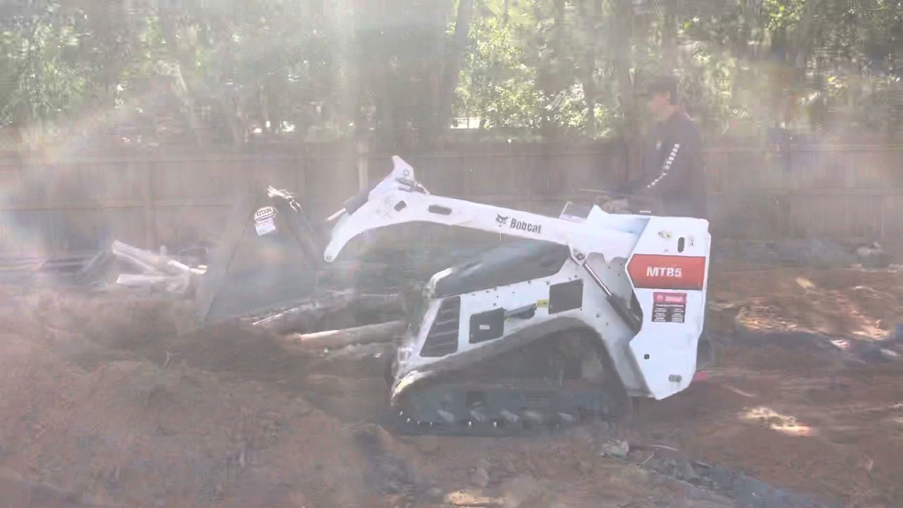 Bobcat Mt85 60 inch big bucket