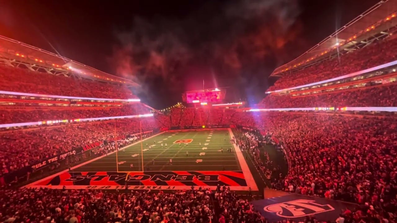 Post Touchdown Bengals Growl and Who Dey Chant | Bengals vs Commanders | Week 3
