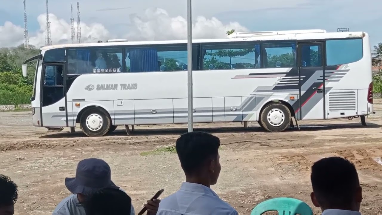 suasana tes para driver bus #AL QAID SAUDI ARABIA