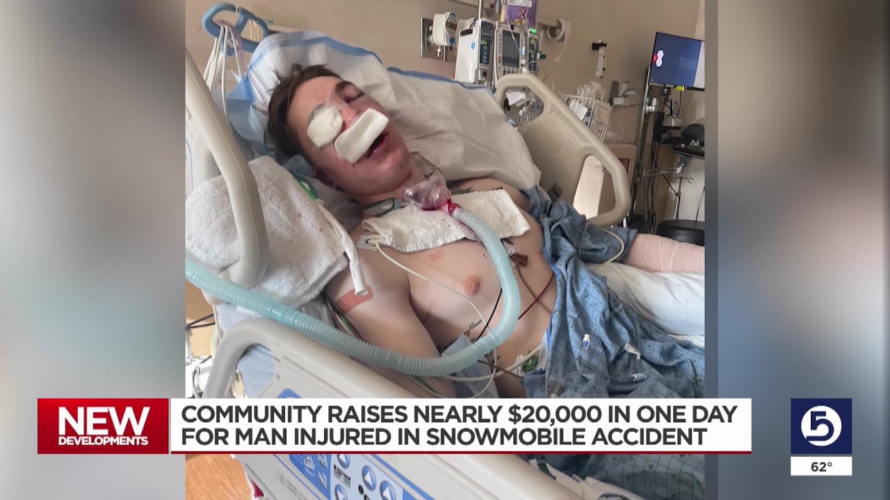 Family grateful for help after snowmobiler suffers life-altering injuries in crash