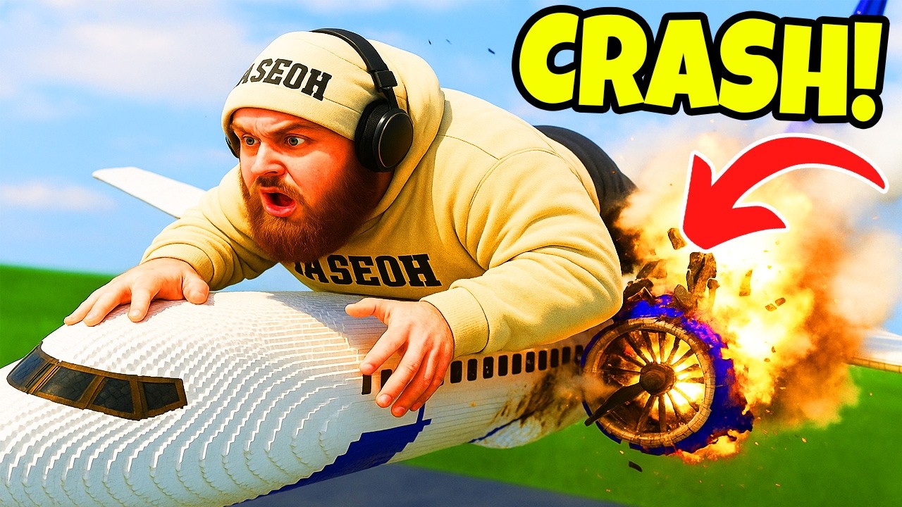CASEOH РАЗБИЛ НАШ САМОЛЁТ?! | Разборка