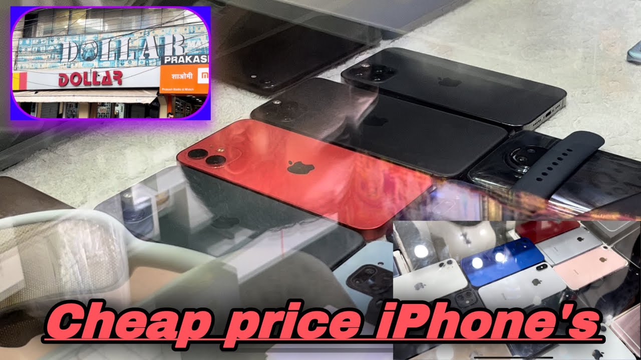 iPhone&rsquo;s || dollar market Indore || iphone 6.7.8. iPhone X. XR. XS iPhone 11.12.13