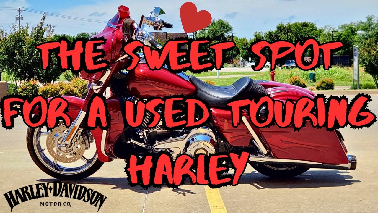 Used Harley-Davidson Touring Models Have a Sweet Spot