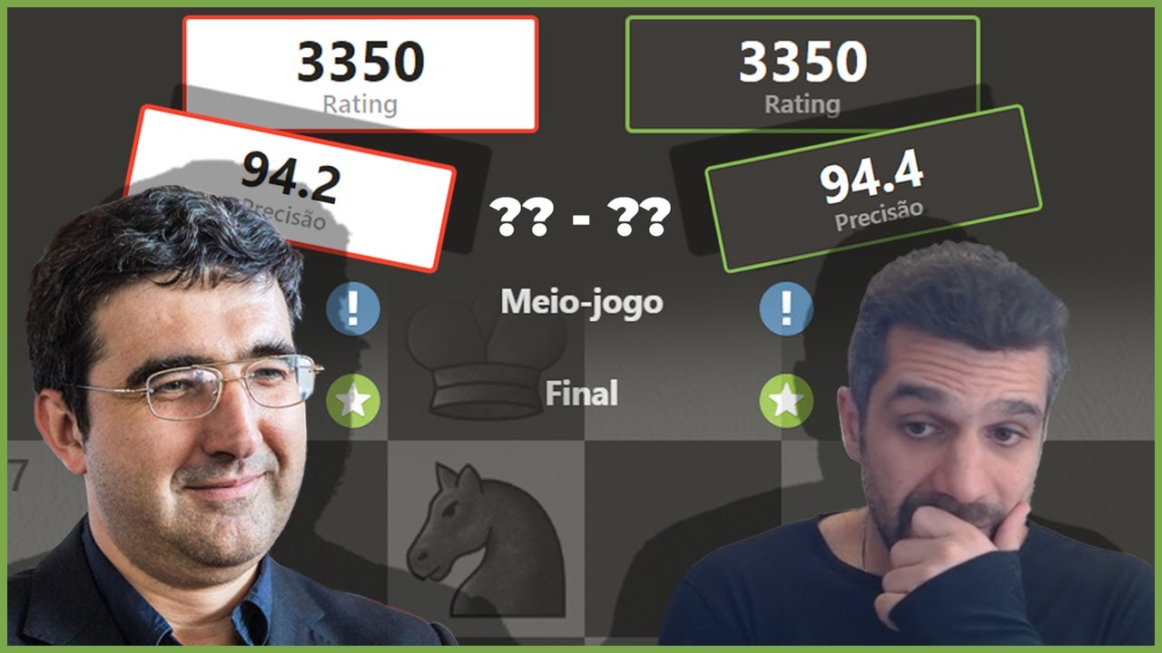 Enfrentei o Ex-campeão mundial Vladimir Kramnik!