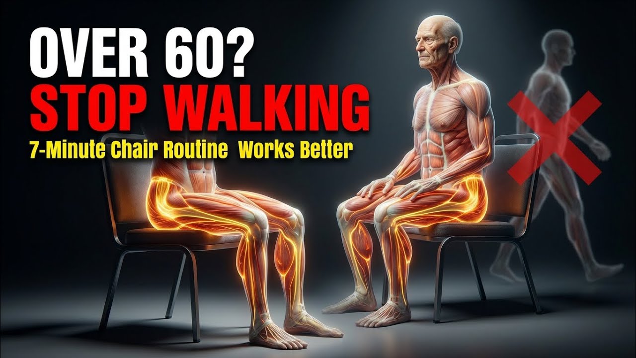 Over 60? STOP Walking — This 7-Minute Chair Routine Works Better