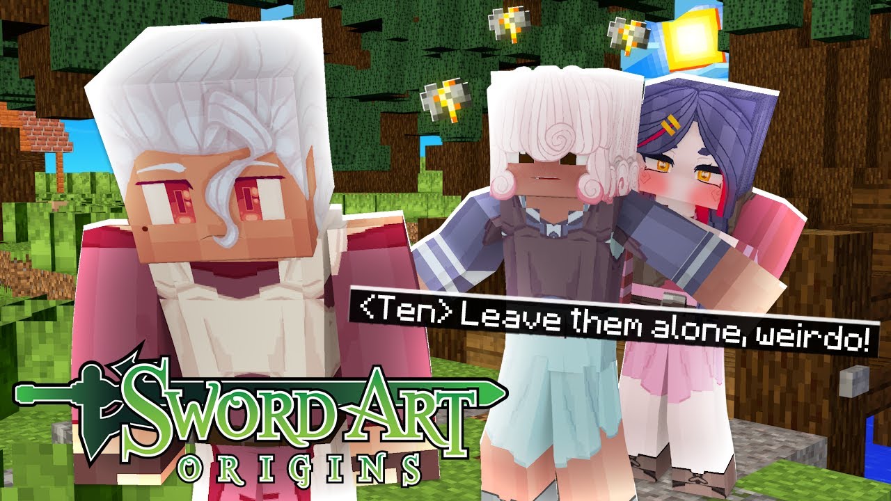 Игра для влюблённых, где нужно отказывать! [ Minecraft Sword Art Online ]