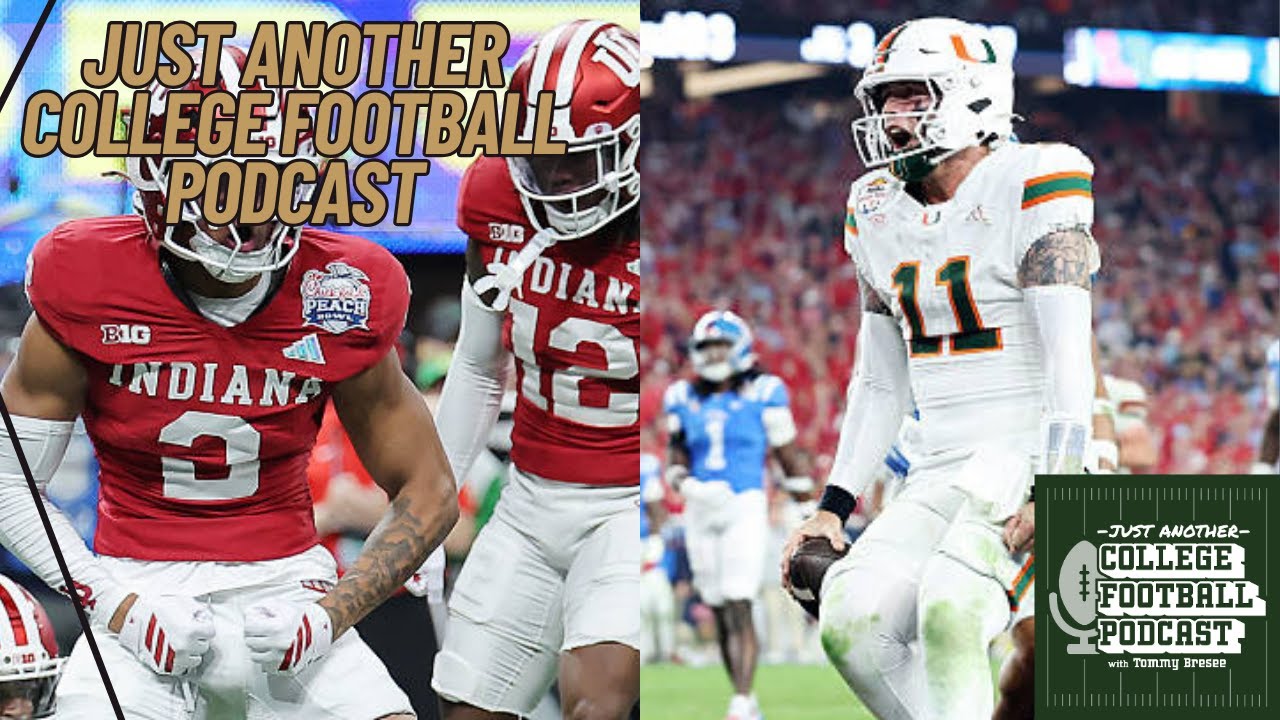 CFP Title Preview: Indiana’s Perfect Run vs Miami’s Homefield Magic | Just Another CFBl Podcast